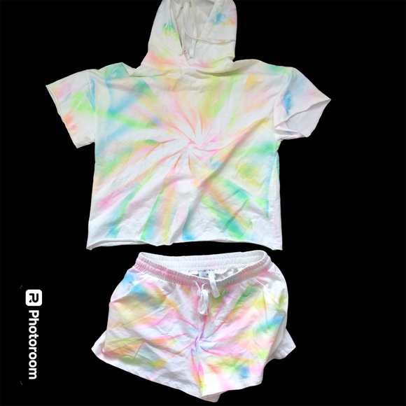 Urban Daizy jogger hoodie set. NWT Pastel Colors - Picture 1 of 9